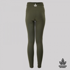 Speed Up High-Rise Yoga Tights in Dark OLive
